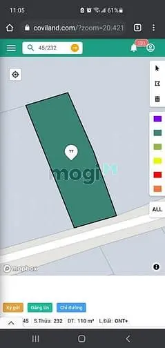 Đất Nền Thổ Cư Xã Phú Đông, 110M2(6X18) Cách Hùng Vương 50M Giá Đầu Tư