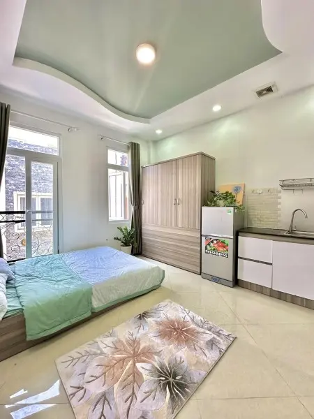 Phòng Trọ Cao Cấp 36M² – Full Đồ, Ban Công Rộng – Nguyễn Xí, Bình Thạnh