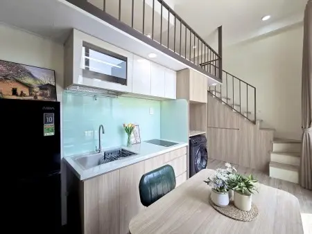 Căn Hộ Duplex Ban Công Full Nt Ngay Tân Quy Q7 Gần Lotte, Him Lam, Rmit, Tdtu, Q1, Q4