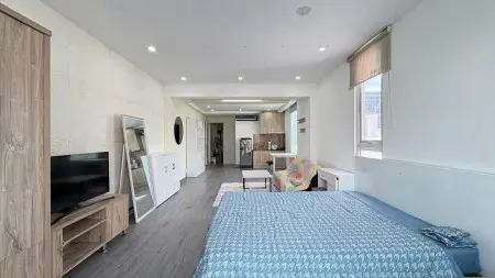 Căn Hộ Cửa Sổ Rộng Đoàn Như Hài Q4 Full Nthất 1 Pn Gần Cầu Khánh Hội,Đh Ntt,Thuận Tiện Qua Q1,Q4