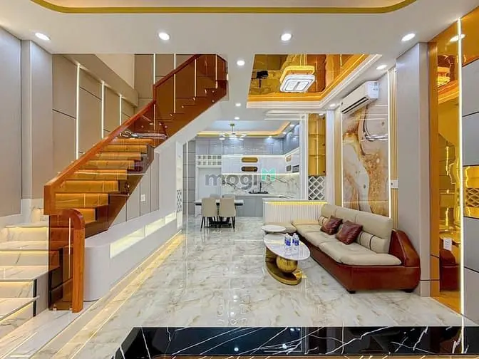 Nhà Phố Hiện Đại Vừa Hoàn Thiện - Hẻm Xe Hơi 6M Gò Ô Môi Quận 07