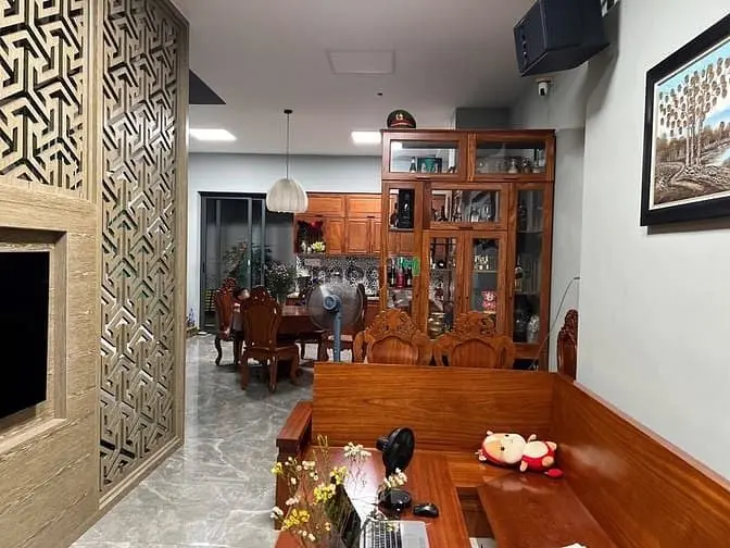 Nhà Phố Nội Thất Gỗ Gõ Đỏ Cao Cấp - Đường Thông 8M Đào Tông Nguyên