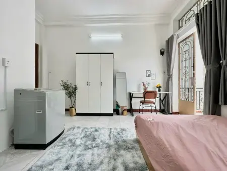 Cho Thuê Phòng Ban Công-Bùi Đình Túy, Bình Thạnh Có Máy Giặt Riêng, Rộng 35M2, Gần Ngã Tư Hàng Xanh