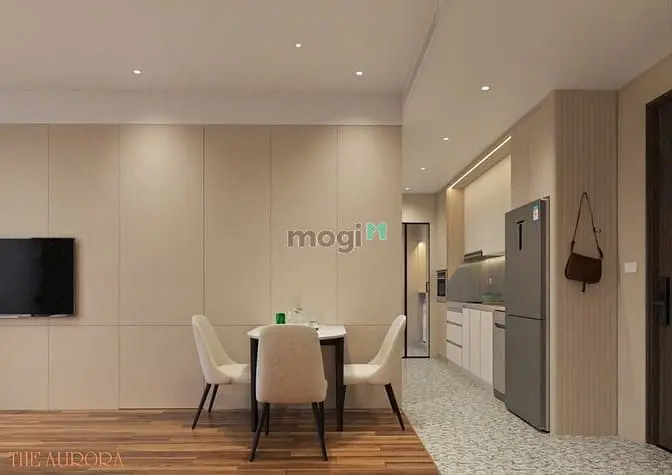 Cho Thuê Căn Hộ The Aurora Pmh 1Pn Nhà Mới 100% , Full Nội Thất Đẹp.