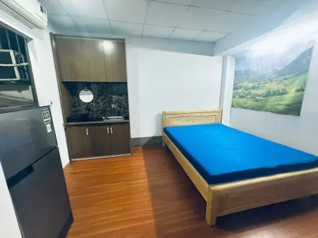 Phòng Mới Số 1 Đường D10, Full Nội Thất, Ban Công Sau, Giá 4,3Tr/Th