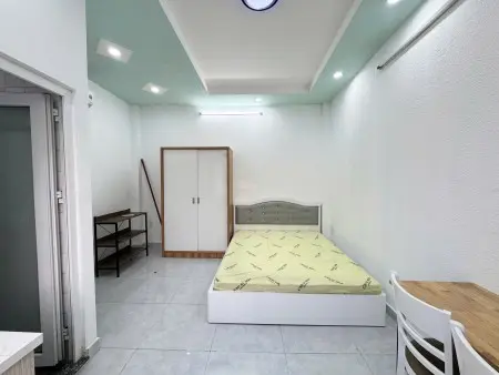 Cho Thuê Phòng Cửa Sổ Thoáng, Full Nội Thất Ngay Khu Vạn Kiếp, Bình Thạnh Giáp Quận 1 Giá Rẻ