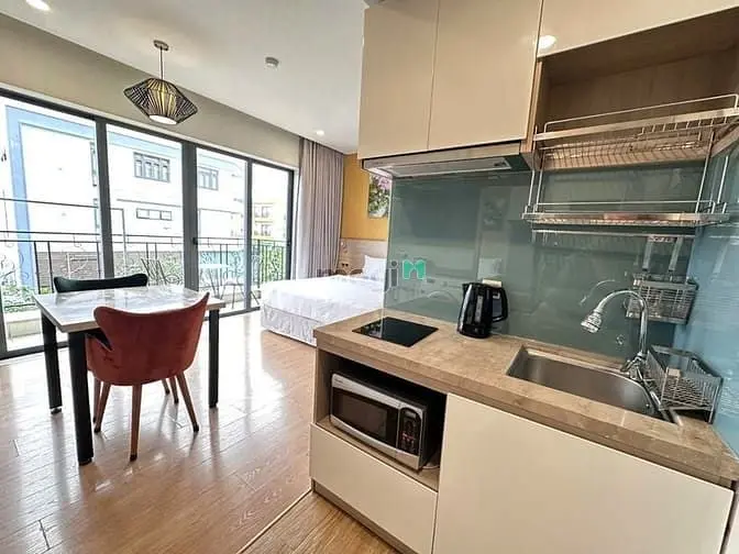 Cho Thuê Căn Hộ Studio Full Nội Thất - Ban Công | Nhà Mới