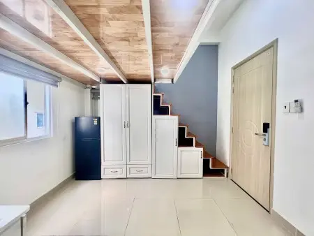 Phòng Gác Lửng Mới Xây Ngay Hoàng Hoa Thám