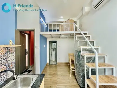 Duplex Cửa Số Ban Công Sát Trần Full Nội Thất Trần Cao Thoáng Mới 100%