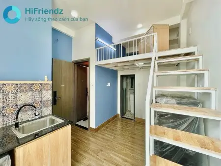 Duplex Cửa Số Ban Công Sát Trần Full Nội Thất Trần Cao Thoáng Mới 100%