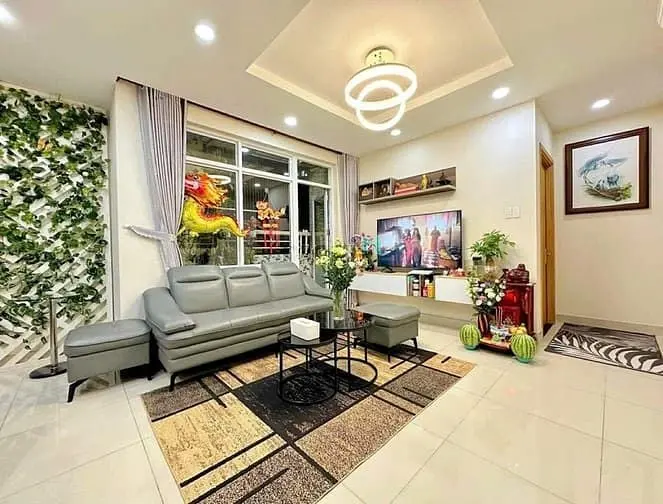 🍀🏢 Căn Hộ Cao Cấp Trung Tâm Q6 - Himlam Chợ Lớn 👉 Diện Tích: 86M2