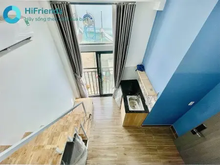 Duplex Cửa Số Ban Công Sát Trần Full Nội Thất Trần Cao Thoáng Mới 100%