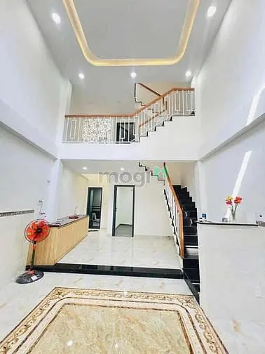 Nhà Mới Đẹp Bến Phú Lâm - Quận 6 - 45M2 - 3 Tầng - Nở Hậu 5.4M - 4Pn -