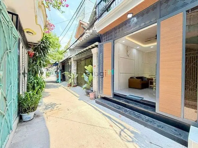 Bán Nhà Hẻm Xe Hơi Đường Phan Huy Ích, P.12, 4,5 X 6, 3 Tầng Giá 3.45