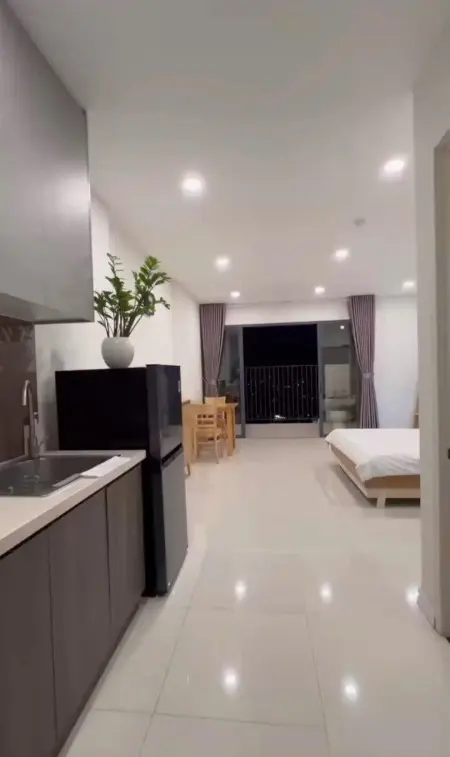 Richmond City Căn 1P - Studio, Nội Thất Giá 12Tr/Tháng