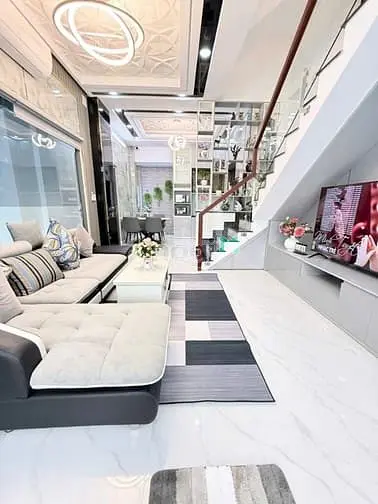 Nhà Phố Hiện Đại Kdc 83 Đào Tông Nguyên - Dân Trí Cao, Đường Thông 8M