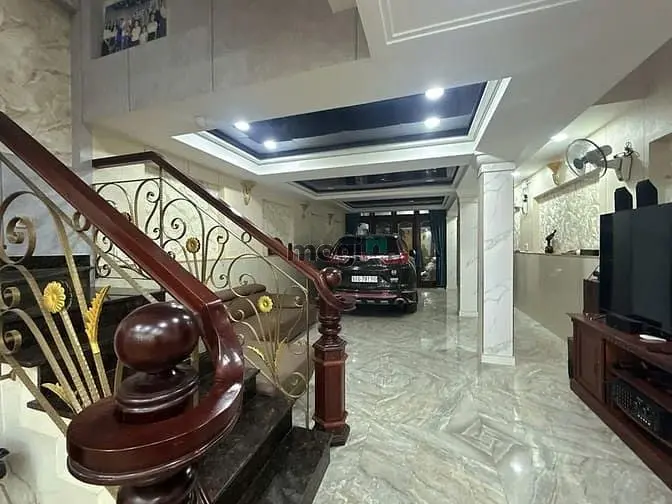 Nhà Đẹp 5L Tmáy Ngang 5M 105M2 Hxt Gần Lotte Nguyễn Văn Lượng 18.3 Tỷ