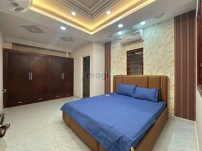 Nhà Đẹp 5L Tmáy Ngang 5M 105M2 Hxt Gần Lotte Nguyễn Văn Lượng 18.3 Tỷ