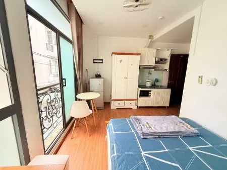 Phòng Trọ Quận 3 Lê Văn Sỹ Gần Nhà Thờ Tân Định , Có Bancol , Máy Giặt Riêng Full Nt