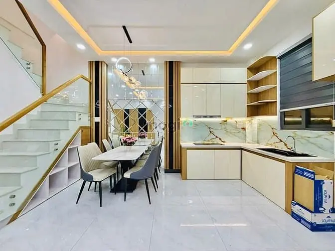 Bán Nhà Hẻm 3M Đường Lê Đức Thọ, P.17, 6 X 7, 4 Tầng, 3Pn Giá 6.45 Tỷ