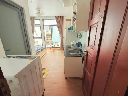 Phòng Trọ Quận 3 Lê Văn Sỹ Gần Nhà Thờ Tân Định , Có Bancol , Máy Giặt Riêng Full Nt