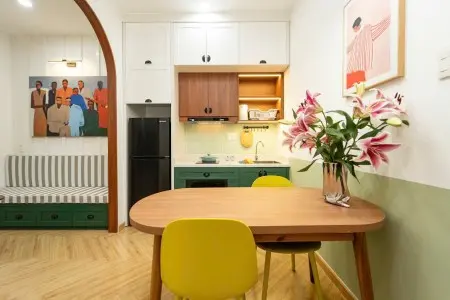 Căn Hộ 1Pn 45M2 Full Nội Thất Gần Chợ Bến Thành Công Viên Tao Đàn Đh Hoa Sen Bùi Viện