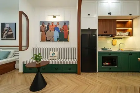 Căn Hộ 1Pn 45M2 Full Nội Thất Gần Chợ Bến Thành Công Viên Tao Đàn Đh Hoa Sen Bùi Viện