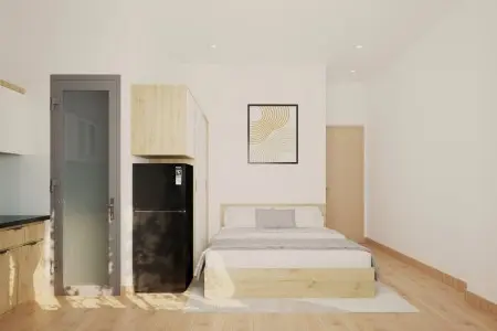 Cho Thuê Phòng Mới Xây Đầy Đủ Nội Thất Siêu Mới Ngay Gò Cẩm Đệm