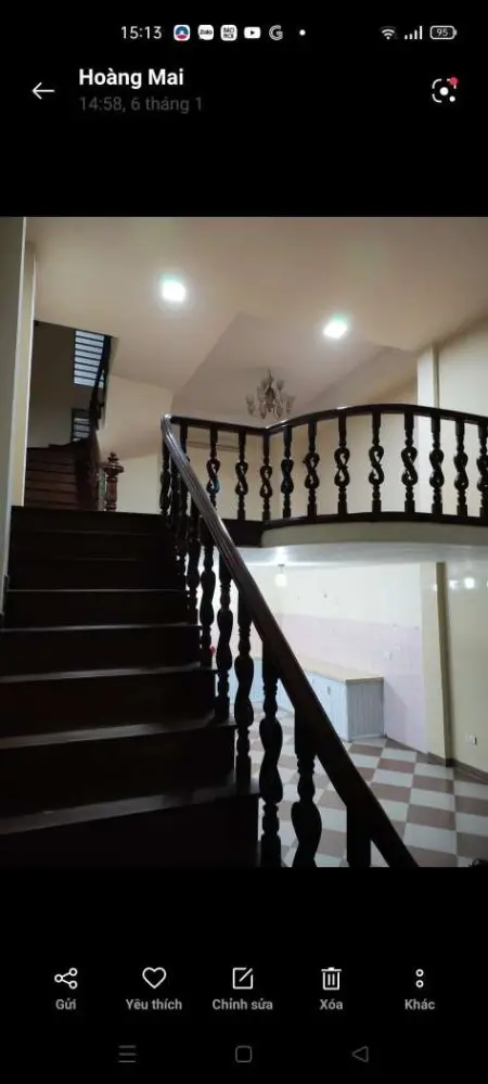 Cho Thuê Nhà Nguyên Căn 4 Tầng Quận Hoàng Mai