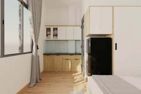 Cho Thuê Phòng Mới Xây Đầy Đủ Nội Thất Siêu Mới Ngay Gò Cẩm Đệm