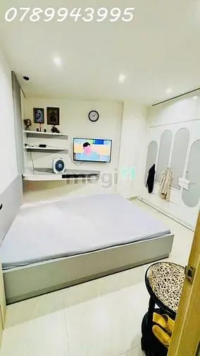 Lê Văn Sỹ - Nhà Mới Ở Ngay - Ngang Khủng Gần 8M - Hẻm Ba Gác - Cách