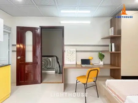 Studio Mới Xây – Full Nội Thất – Ban Công Siêu Chill Ngay Đặng Thùy Trâm