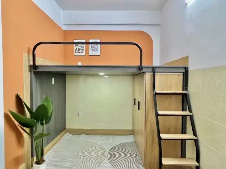 Căn Hộ Có Gác Full Nội Thất – Mới Tinh – Gần Khu Sân Bay