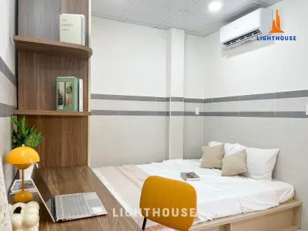 Studio Mới Xây – Full Nội Thất – Ban Công Siêu Chill Ngay Đặng Thùy Trâm