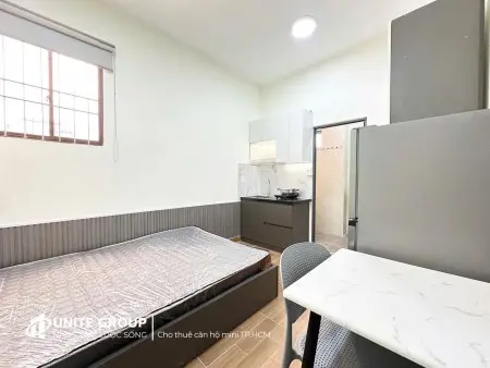 Khai Trương Phòng Trọ Mới 100% Full Nội Thất Cửa Sổ Trời Ngay Trục Đường Phan Xích Long Gần Bờ Kè