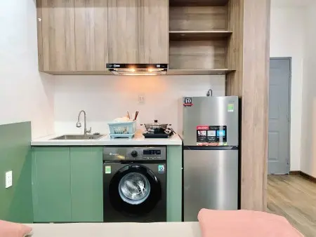 Phòng Studio Đẹp. Sạch Sẽ Tiện Nghi. Ban Công Thoáng. Đầy Đủ Nội Thất 8Tr.