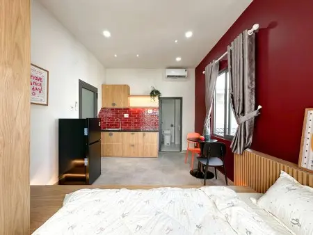 Studio Cửa Sổ Lớn – Thoáng Mát Cả Ngày Tại Tân Bình