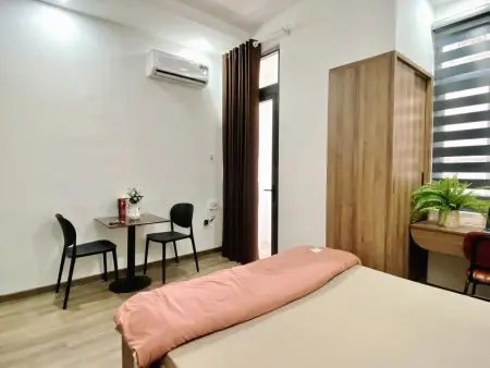 Phòng Studio Đẹp. Sạch Sẽ Tiện Nghi. Ban Công Thoáng. Đầy Đủ Nội Thất 8Tr.