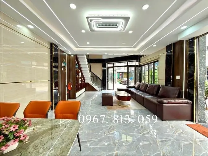 Nhà Góc 2 Mt Đường Thông Tx 35, Dt:5.10X11M, Lửng, 3 Lầu, 4Pn, Gara Xe