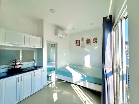 Studio Đón Nắng Full Tiện Nghi Tại Huỳnh Phát Cạnh Cạnh Kcx Tân Thuận
