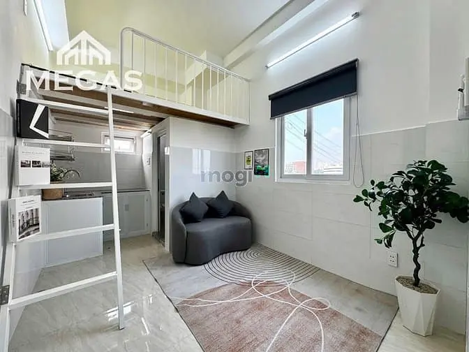 Hà Huy Giáp - Ngã Tư Ga - Máy Lạnh - Ban Công - Mới Xây 100%