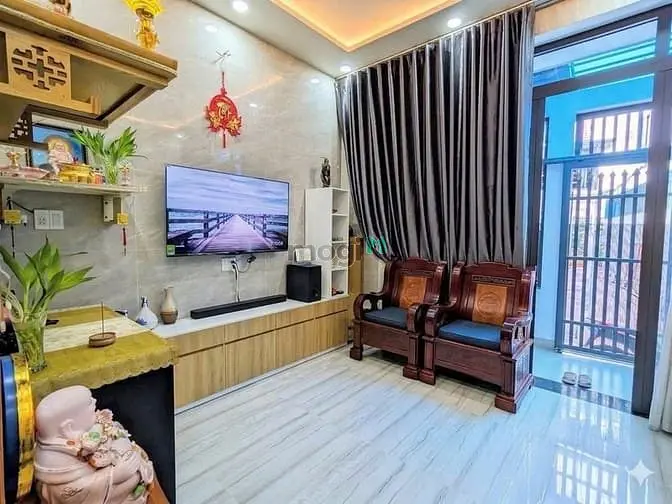 Bán Nhà Mới Đẹp Góc 2 Mặt Tiền Đường Huỳnh Tấn Phát, Quận 7 - 5Tỷ8.