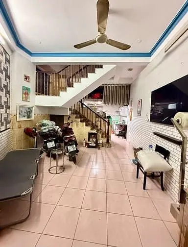 🍒Định Thổ Địa🍒 Hiếm Nhà Hxh Đỗ Cửa Hoàng Hoa Thám Dài 20M Nở Hậu 4Pn