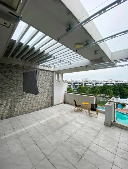 Còn Trống 2 Slot Duplex Ở Ghép Phòng Lớn Ban Công View Hồ Bơi - Đầy Đủ Nội Thất Trong Khu Đô Thị Vp