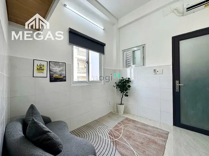 Hà Huy Giáp - Ngã Tư Ga - Máy Lạnh - Ban Công - Mới Xây 100%