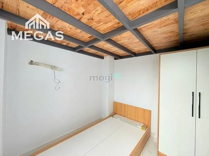 📍Ngay Cầu Phú Long - Hà Huy Giáp - 1Pn Gác - Full Nội Thất - Bancol