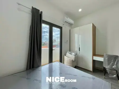 Cho Thuê Phòng Trọ Tách Bếp Full Nt Có Ban Công 35M2 Nguyễn Gia Trí Gần Ga Metro Tiện Đi Q1, Q2