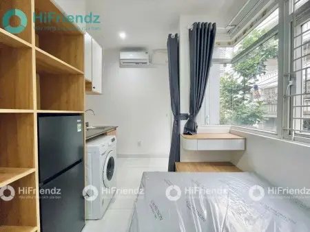 Cho Thuê Phòng Mới Full Nội Thất Cửa Sổlớn Có Máy Giặt Riêng Gần Cầu Công Lý -Thuận Tiện Qua Q1, Q3