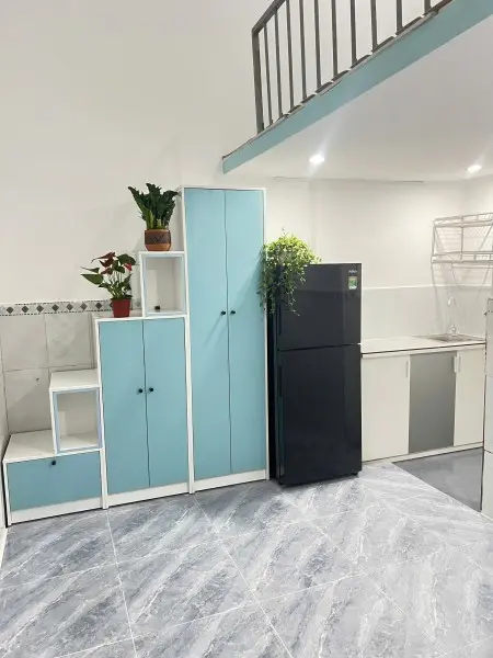 Dãy Phòng Mới Xây Đầy Đủ Nội Thất - Ngay Hà Huy Giáp - Vườn Lài