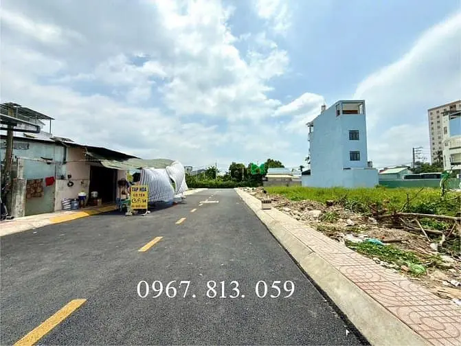 Đất 2 Mặt Tiền Đường Thông Thạnh Lộc 27, Dt:4.5X17M, Hướng Đông Nam